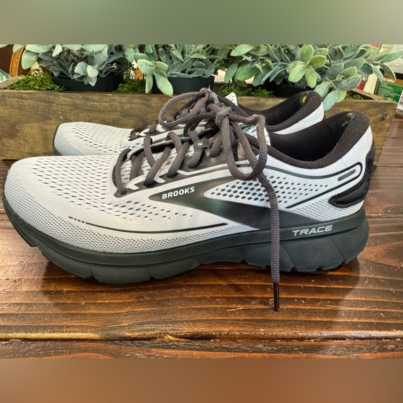 Brooks Trace 2 Road 'Grey/Black' 1103881D048 Men's Size 10 Medium D - Picture 5 of 9